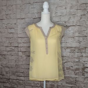 The Limited sheer blouse